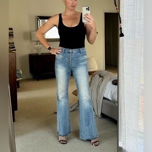 Madewell Flea Market Flare Denim